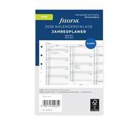 Filofax Mini plan annuel vertical (allemand) 2026