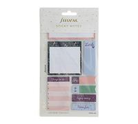 Filofax Notes adhésives de jardin, rose, 95 mm x 164 mm