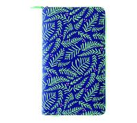 Filofax Organisateur zippé compact en similicuir Saffiano Personal MT028776 en édition limitée avec six anneaux MT028776 Bleu
