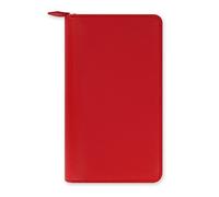 Filofax Organiseur personnel compact zippé Saffiano - Poppy