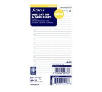 Filofax Personal Jour anglais Agenda de rendez-vous 2018