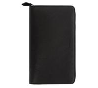 Filofax Personal Organiseur compact zippé Saffiano Noir