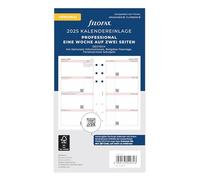 Filofax Personal Professional 1 semaine sur 2 pages (allemand) 2025