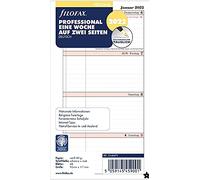 FILOFAX Personal Profi 1 semaine sur 2 pages (en allemand) 2022.