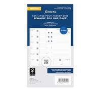 Filofax Personnel 1 semaine sur 1 page + notes. Français 2025