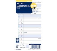 Filofax Planificateur annuel personnel vertical 2024, blanc, 24-68445