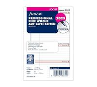 Filofax Pocket Professional 1 semaine sur 2 pages (allemand) 2023