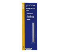 Filofax R060509 Lot de 2 recharges pour stylo à bille Noir/orge