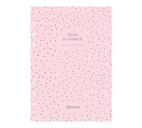 Filofax Recharge d'agenda 2026 format A5, semainier, confettis minimal, multilingue : cinq langues, 2026 (C68591-26)