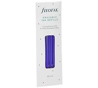 Filofax Recharge d'encre effaçable pour stylo à bille Bleu 101589