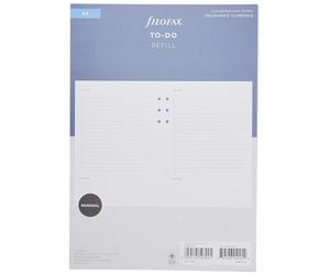Filofax Recharge Inleg To-Do - A5, 132863, blanche