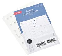 Filofax Recharge pour suivi des dépenses de poche, blanc