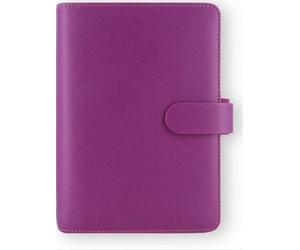 Filofax Saffiano A6 personnel hebdomadaire framboise