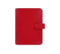 Filofax Saffiano Agenda de poche Rouge