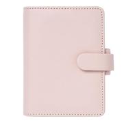 Filofax Saffiano C022696-27 Agenda semainier 2027 à 5 anneaux Rose poudré Aspect cuir