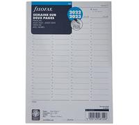 Filofax Semaine sur deux pages - français - académique - A5-22/23