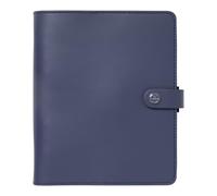 Filofax The Original Organizer, format A5, bleu nuit - Cuir, six anneaux, semainier, multilingue, 2027 (C022661-27)