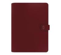 Filofax The Original Organizer, format A5, pilarbox rouge, cuir, six anneaux, semainier, multilingue, 2027 (C022381-27)