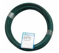 Filomat PLASTI14 Fil galvanisé pour tension, vert, Ø 1,8-2,7 mm