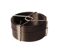 Filpack Chapuis - Fil Métallique en Acier Plastifié - Diamètre Extérieur 0,8 mm - Longueur 75 m - Noir - Grande Durabilité - aux Normes de Qualité et Sécurité