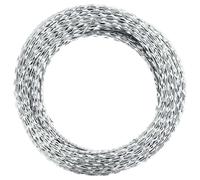 Fil de fer barbelé rouleau hélicoïdal acier galvanisé 60 m