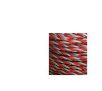 fils Câble textile fil électrique torsadé en tissu vintage | Câble textile tissé tressé for lampe suspendue, cordon de lampe(Dark Grey,10M_2 CORE)
