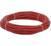 Fils de câblage souple 1,5mm² rouge - Bobine de 25m - 16706