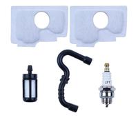 Filtre à air Conduite de carburant Kit Tronçonneuse Stihl 018 MS180C MS170 017 Remplacement Filtre à carburant Bougie d'allumage