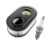 Filtre à Air et Bougie Allumage - Compatible Briggs & Stratton 500-675EX - Kit Entretien