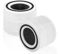 Filtre à air, pour purificateur d'air Levoit Core 300 - Filtre combiné : préfiltre en nylon + filtre HEPA haute performance + filtre à charbon actif