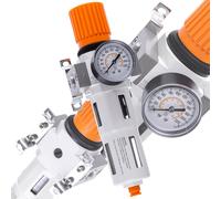Filtre à air Séparateur d’eau Régulateur 1/2" Filtration 5um Compresseur