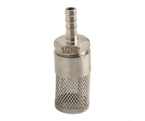 Filtre à ardillon en acier inoxydable 304, filtre à eau pour ligne de carburant, gaz, récupérateur de débris d'irrigation de jardin, protecteur d'entrée d'aquarium, tamis de raccord de tuyau en ligne