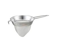 Filtre à Bouillon en acier inoxydable 304 de qualité alimentaire, tamis à mailles fines coniques avec poignée pour la cuisson des boissons et la fabrication des aliments