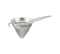 Filtre à Bouillon en acier inoxydable 304 de qualité alimentaire, tamis à mailles fines coniques avec poignée pour la cuisson des boissons et la fabrication des aliments