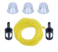 Filtre à carburant + conduite de carburant + Poire d'amorce pour Homelite BP250 HB180 HB18V GST GST18 GSTBC HBC18 HBC30 HBC30B HGT HLT15 HLT16 HLT17C HLT18 HLT28 HT17 Souffleur de coupe-bordures