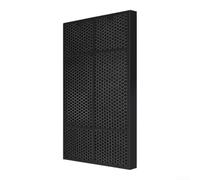 Filtre à charbon actif HEPA pour mini purificateur de voiture, bureau, chambre à coucher, anti-allergènes, anti-squames d'animaux domestiques, design compact (E)
