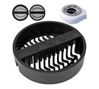 Filtre à Cheveux pour vidage de Douche, Noir, Compatible avec Les vidages Viega Tempoplex modèles 6963, 6962, 6961, 6960