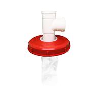 Filtre À Couvercle IBC, 163mm/245mm Filtre Cuve IBC Couvercle, Couvercle De Réservoir IBC avec Filtre en Nylon, IBC Couvercle Filtre À Eau De Pluie, pour Réservoir d'eau De Pluie IBC 1000 litres