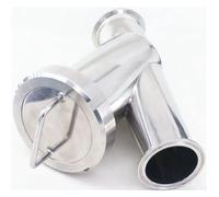 Filtre à crépine de Type Y en acier inoxydable 304, adapté à un tuyau de 76mm de diamètre extérieur x 3 ", triple pince, 20 à 150 mailles(30 Mesh)