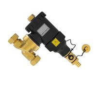 Filtre à eau pour chaudière Dn20 Dn32 Filetage Unité de filtration murale | Séparateur de boue et de rouille pour systèmes CVC de chauffage central de purification des sédiments de rouille