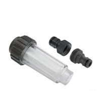 Filtre à eau pour nettoyeur haute pression Karcher K2 à K6 Entrée et sortie G3/4 Maille inoxydable 150 mailles Équivalent 175 PSI Capacité opérationnelle