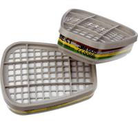 Filtre à gaz et combiné 3M 6059 e filtre/Niveau de protection: ABEK1 4 paire(s)s