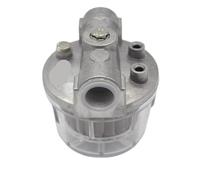 Filtre à huile for brûleur à mazout, tasse PC transparente 1/2 "3/8", filtre à carburant Diesel for chaudière 65L/H, pièces de rechange for brûleur