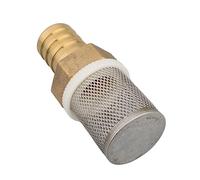Filtre à mailles en ligne, 1 pièces 16 19 25 32mm tuyau filtre à eau crépine pulvérisateur pompe de lavage de voiture filet de filtrage filtre à mailles en acier inoxydable (couleur: 25 mm à 1 pouce)