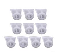Filtre à peinture en Nylon for pulvérisation d'air, 10 paquets, 8, 10, 12mm, 120 mailles, Kit de crépine for Pot d'alimentation par aspiration