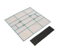Filtre à Poussière pour Climatiseur 1,5p en Plastique Vert | Maille Tissée Serrée, Installation Facile, pour Unité Murale Intérieure 1,5hp, Salons et Chambres