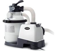 Filtre à Sable Intex SX1500, 4m3/h, Pour Piscines Jusqu'à 24m3, Vanne 6 Voies, Adaptateurs 32-38mm