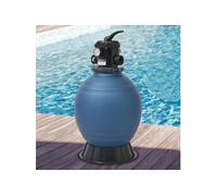 vidaXL Filtre à Sable de Piscine Bleu Pompe de Filtration à Sable Purification