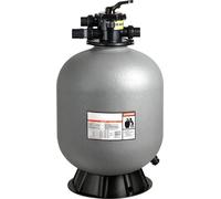 Filtre à sable - Système de filtration à sable pour piscine - Cuve de filtration 600 mm - Débit 246 L/min - Vanne multivoies 7 voies, lavage à contre-courant, rinçage et circulation - Pour piscines ho
