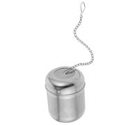 Filtre à Thé en Acier Inoxydable, Boule D'assaisonnement Fine | Maille Dense Argentée, pour Feuilles Entières et Bouillon, Réduit les Résidus, Usage la Cuisine Maison et Restaurant